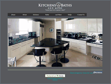 Tablet Screenshot of kitchensbathsandmore.com